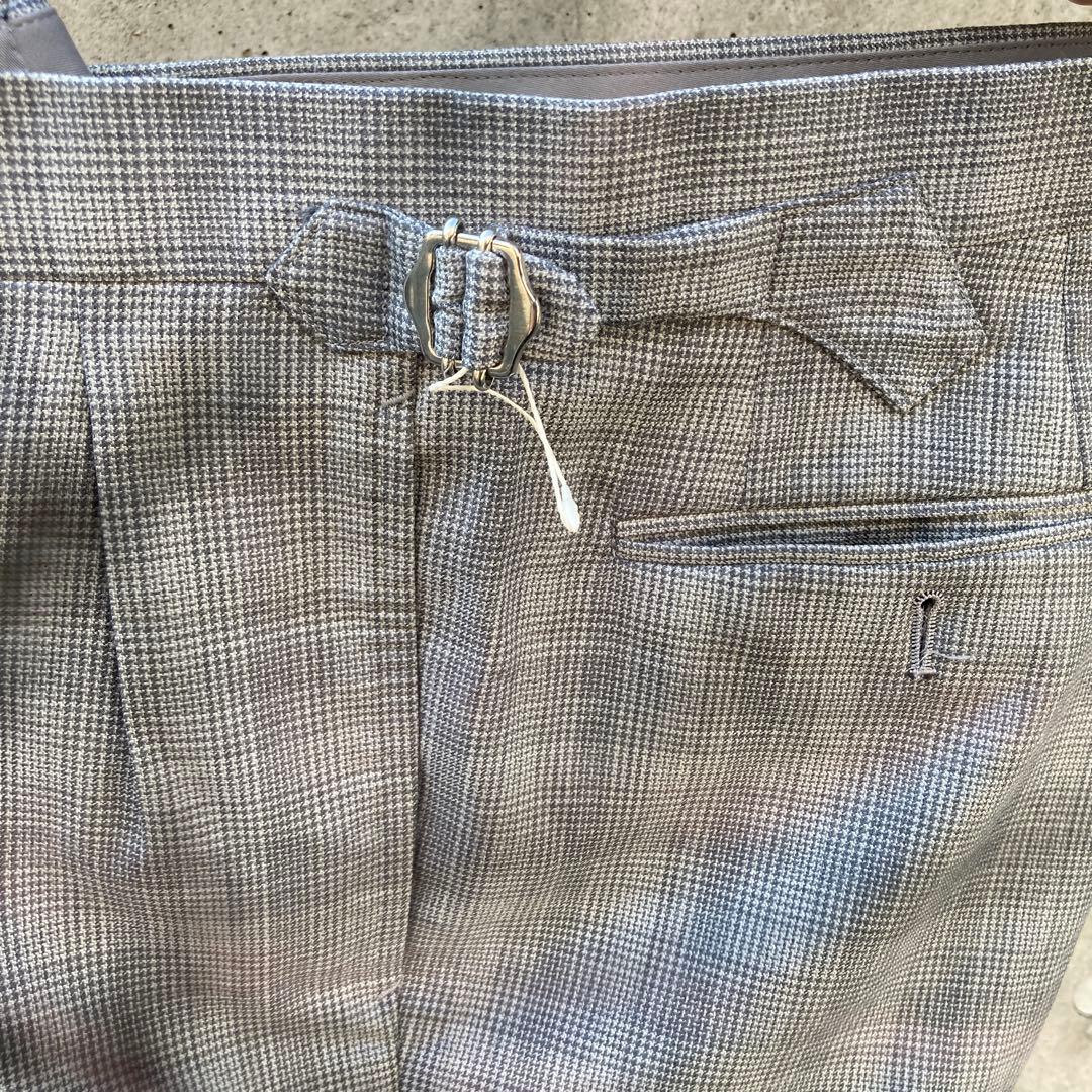 新品BEAMS カスタムテーラーパンツ　グルカ　ベルトレス