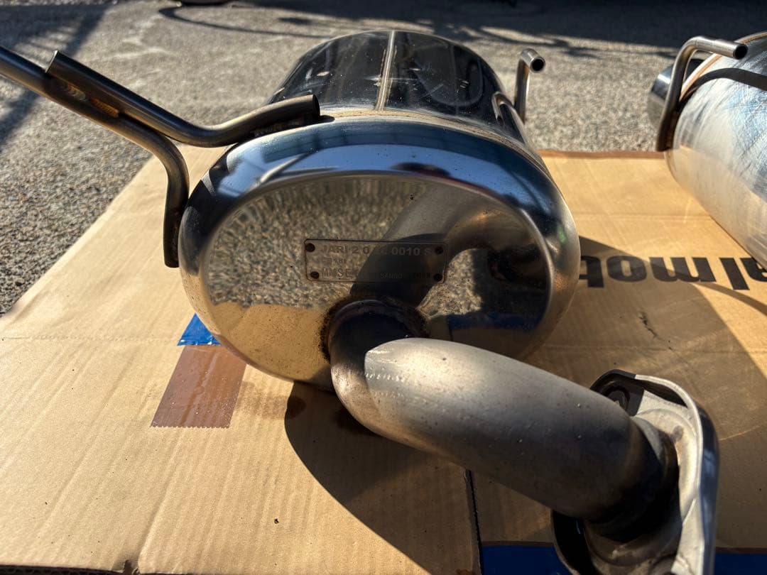 スバルフォレスター　SK5用　STIパフォーマンスマフラー