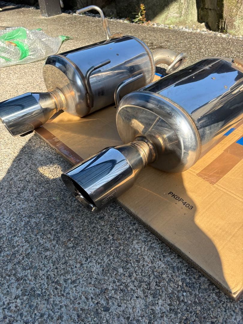 スバルフォレスター　SK5用　STIパフォーマンスマフラー