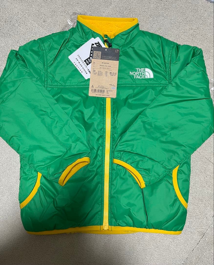 新品THE NORTH FACE リバーシブルジャケット 120cm
