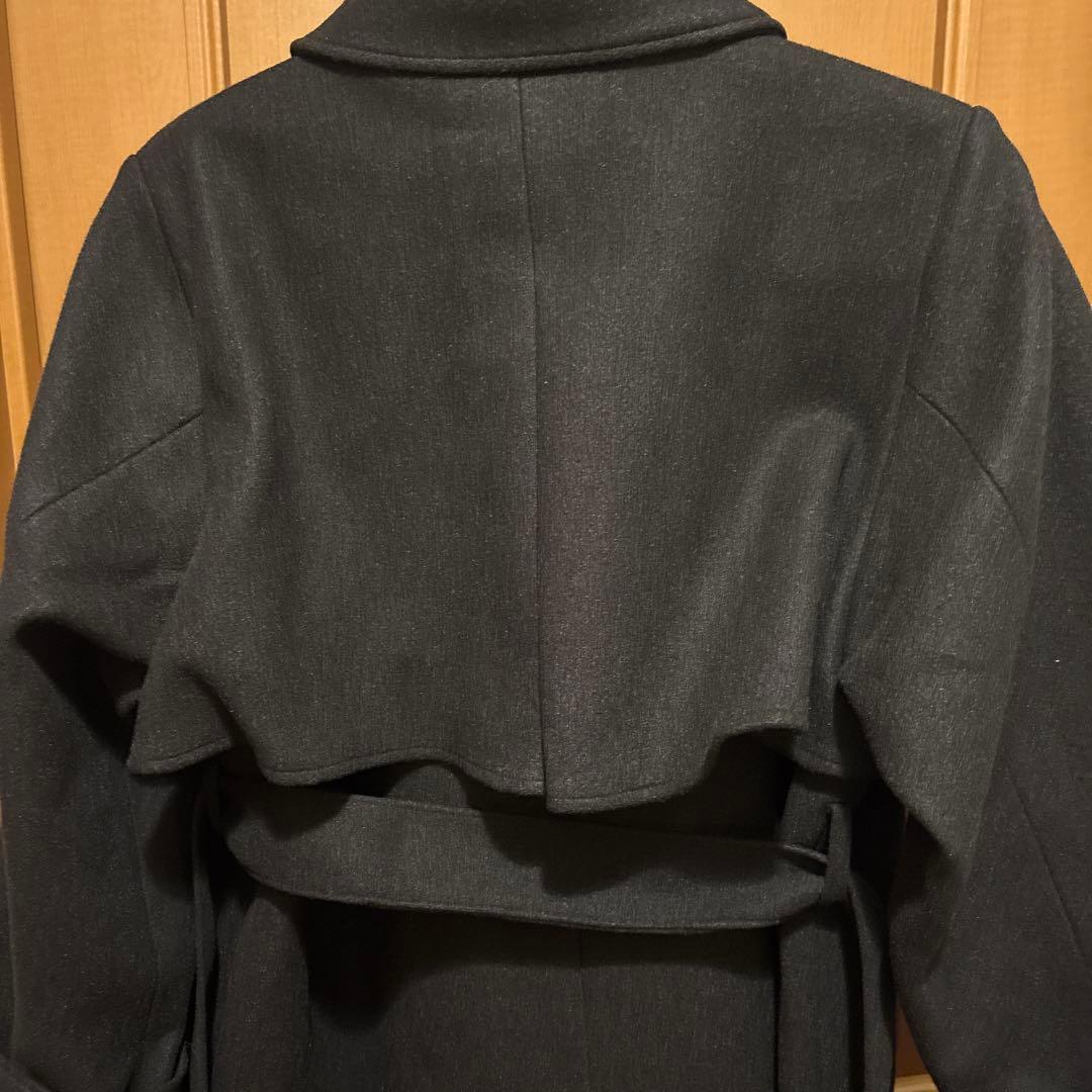 ロングステンカラーコート　M タグ付き