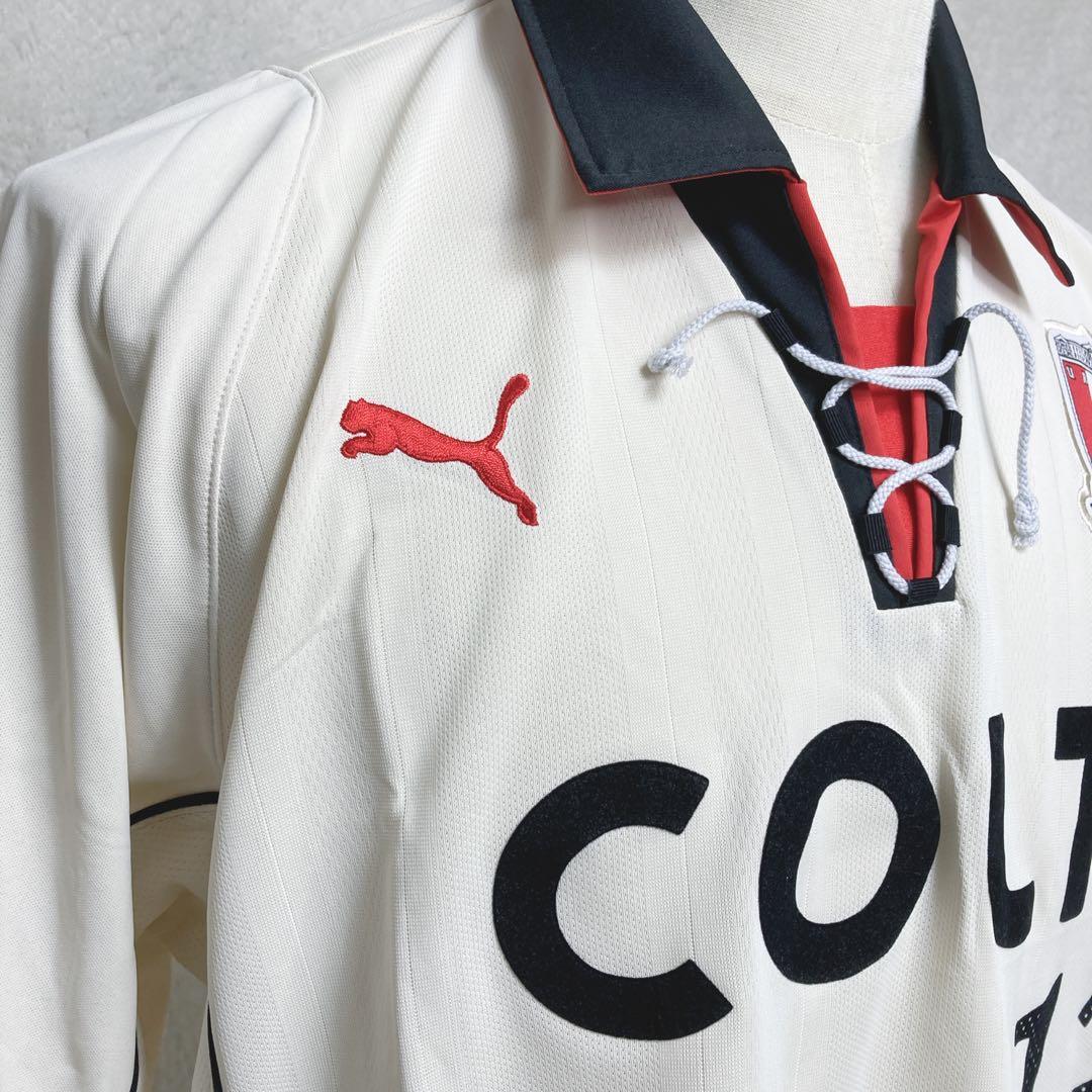 美品 2003 浦和レッズ アウェイ PUMA ユニフォーム 鈴木啓太 XO