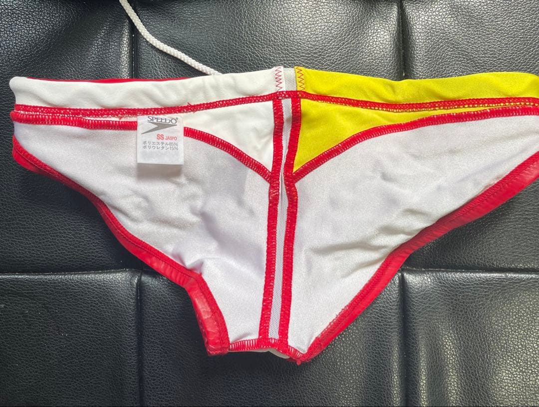 ★新品未使用★SSサイズ SPEEDO 赤 ポロパン 水球競パン 水着