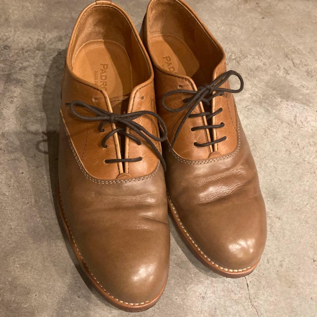 ⭐️Keisuke⭐️Padrone 日本製 ブラウン ドレスシューズ