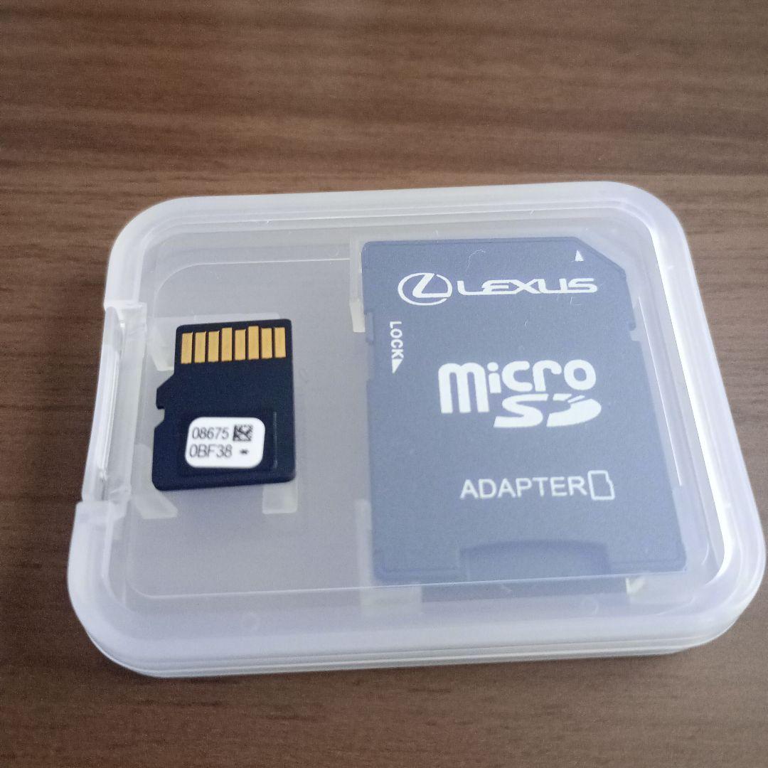 レクサスナビSDカード2024年春版　08675-0BF38