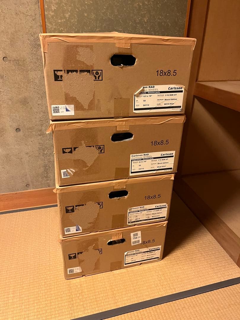 Carlsson RAD RSR GT風 18インチ　8.5J