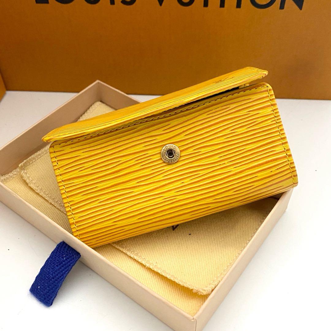 訳あり未使用品　ルイヴィトン　エピ　キーケース　ミュルティクレ6