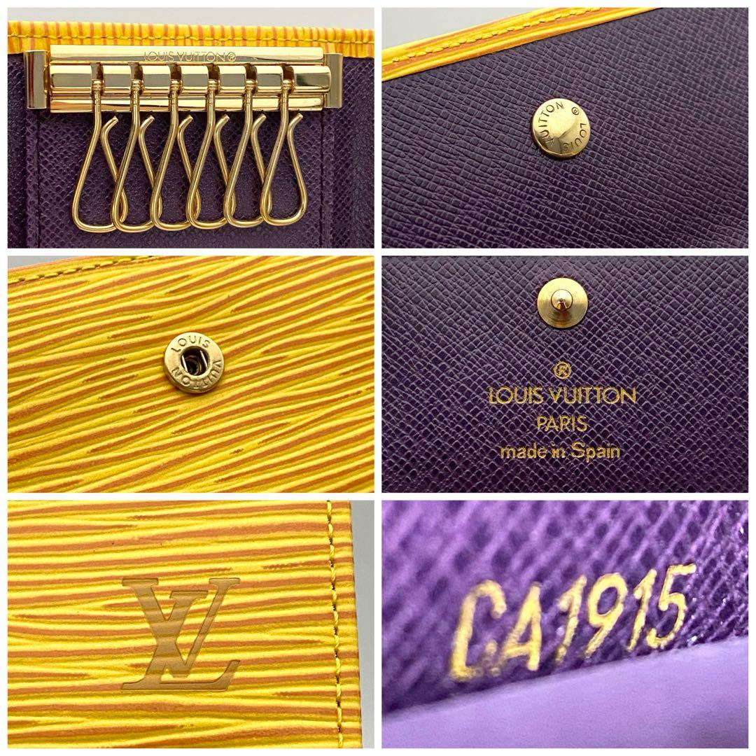 訳あり未使用品　ルイヴィトン　エピ　キーケース　ミュルティクレ6