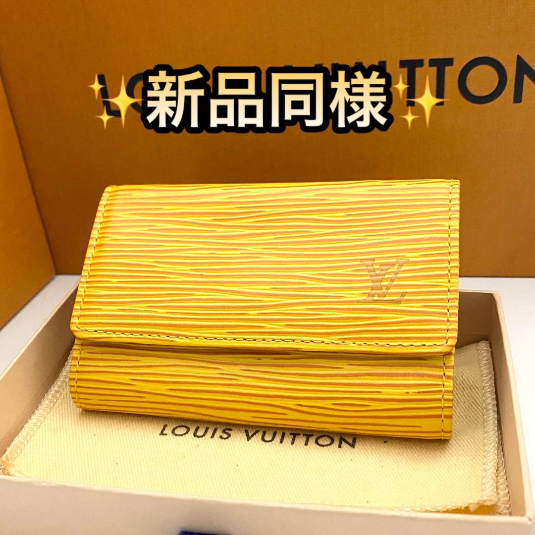 訳あり未使用品　ルイヴィトン　エピ　キーケース　ミュルティクレ6