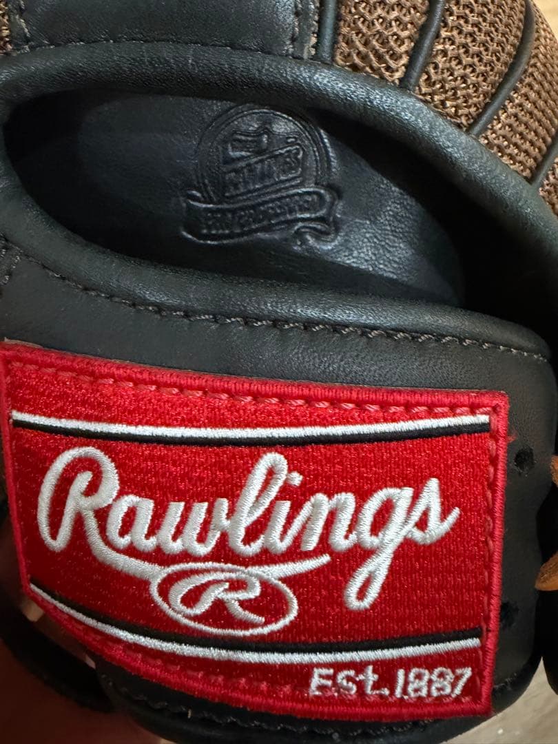 Rawlings 軟式グローブ ブラウン/ブラック