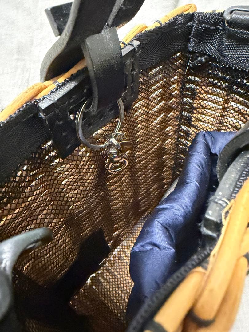 eb.a.gos　エバゴス　角たてバスケット　かごバッグ