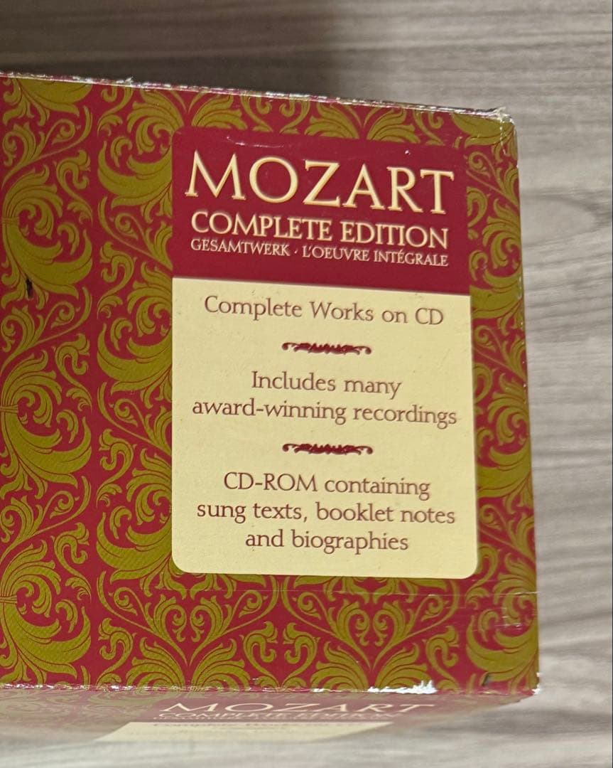 モーツァルト 全集 MOZART COMPLETE EDITION 170CD