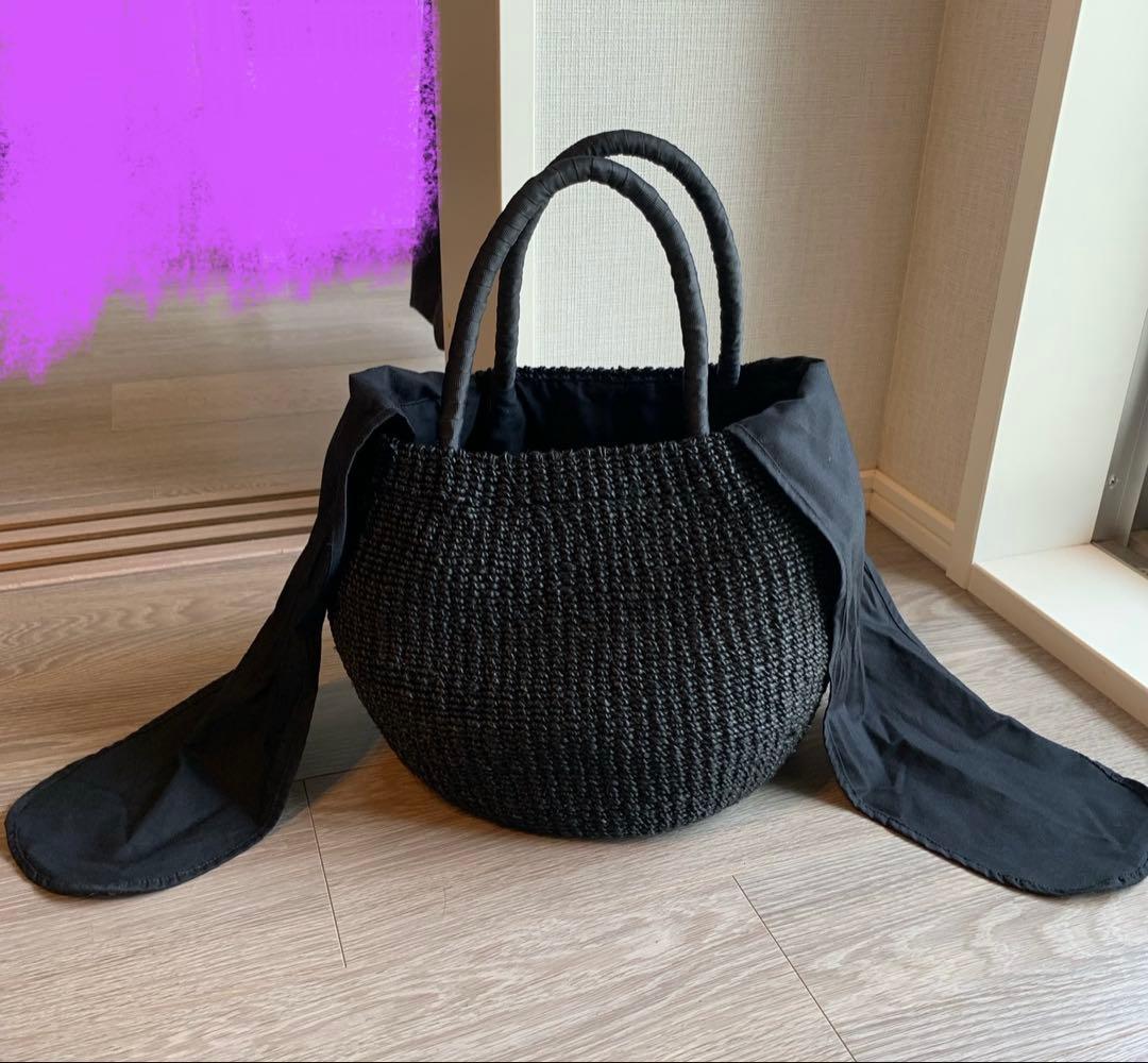 【rara】a-jolie アジョリー スマイルカゴバッグ ニコちゃん