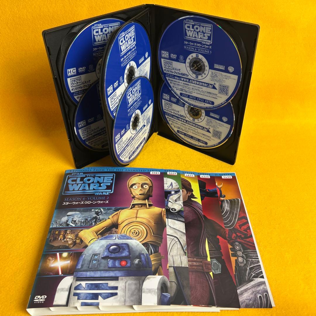 《新品ケース》スター・ウォーズ　クローン・ウォーズ　DVD 全巻セット