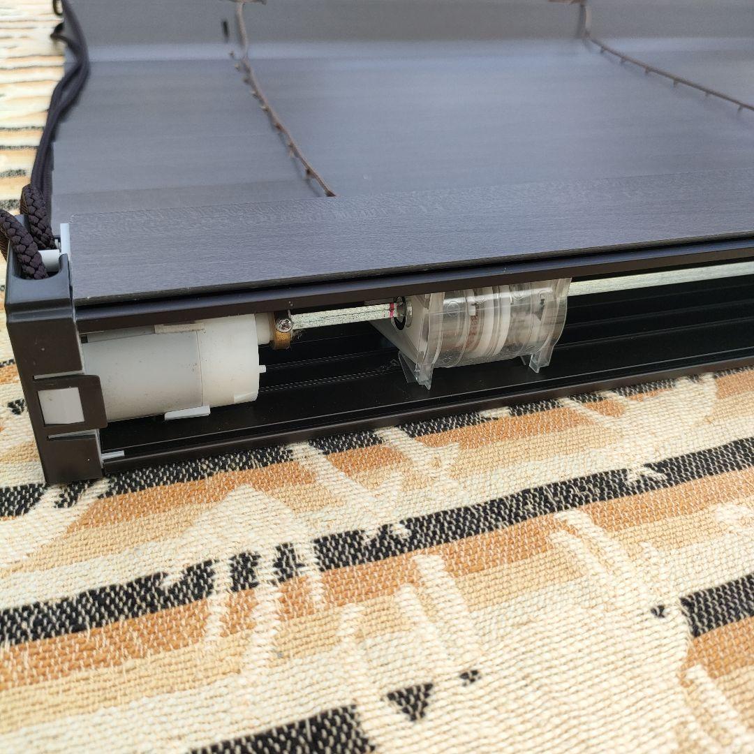 【ひら】トーソーブラインド ベネウッドTOSOダークブラウン 2枚セット