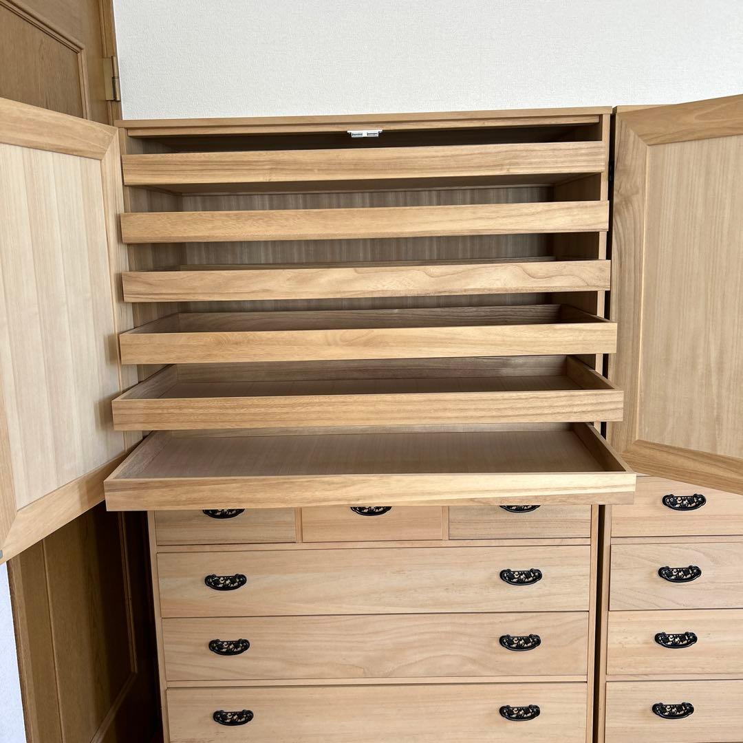 総桐たんす　着物収納箪笥　素敵　和ダンス