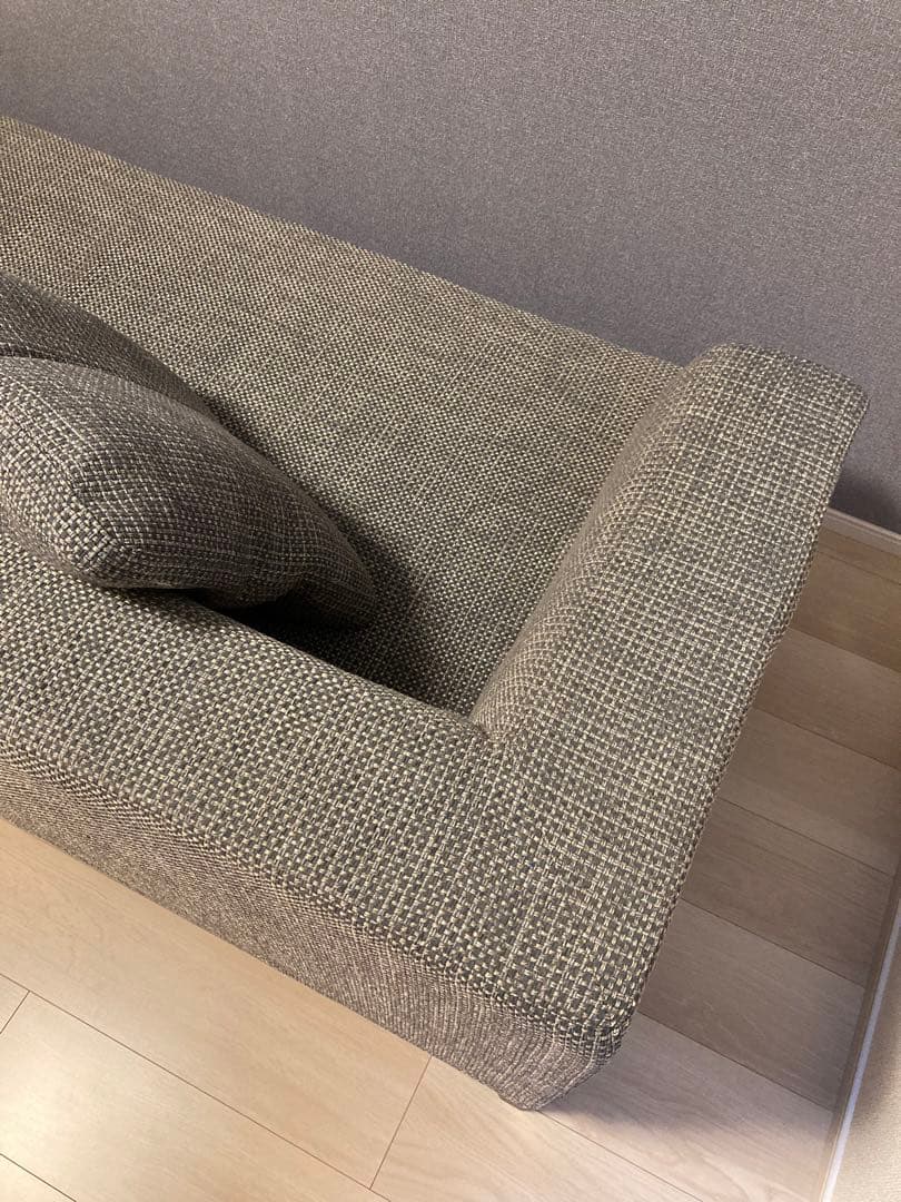 こがね　藤栄　FUJIEI エヴァンソファ　グレー　3人掛けソファ