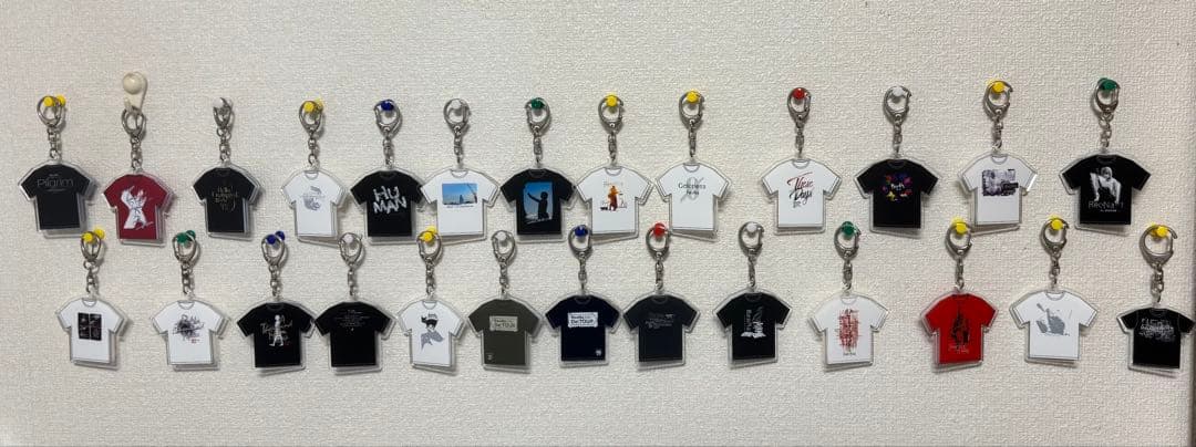 ReoNa ランダムツアーTシャツメモリアルキーホルダー コンプリートセット