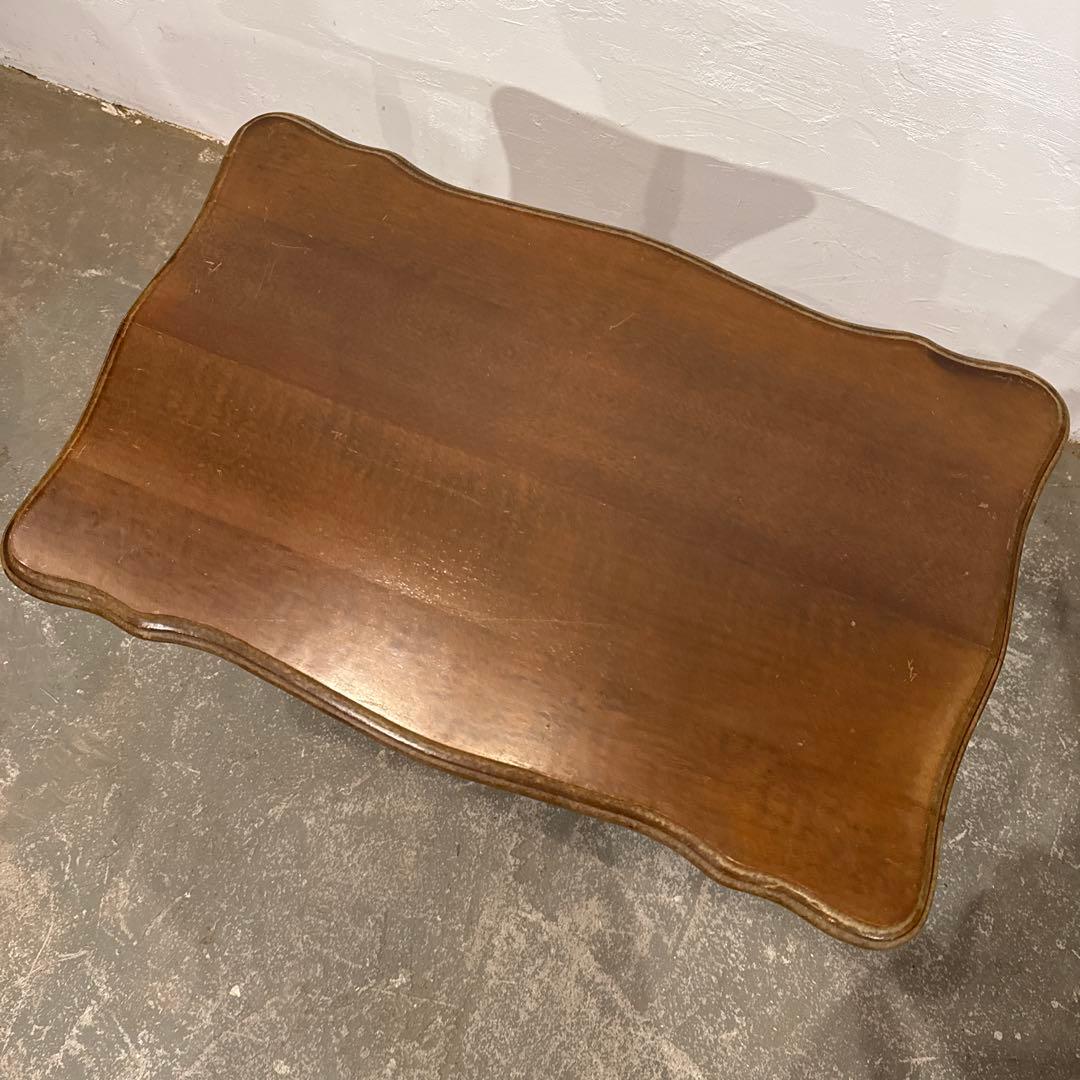 ヴィンテージ　サイドテーブル　マガジンラック付き