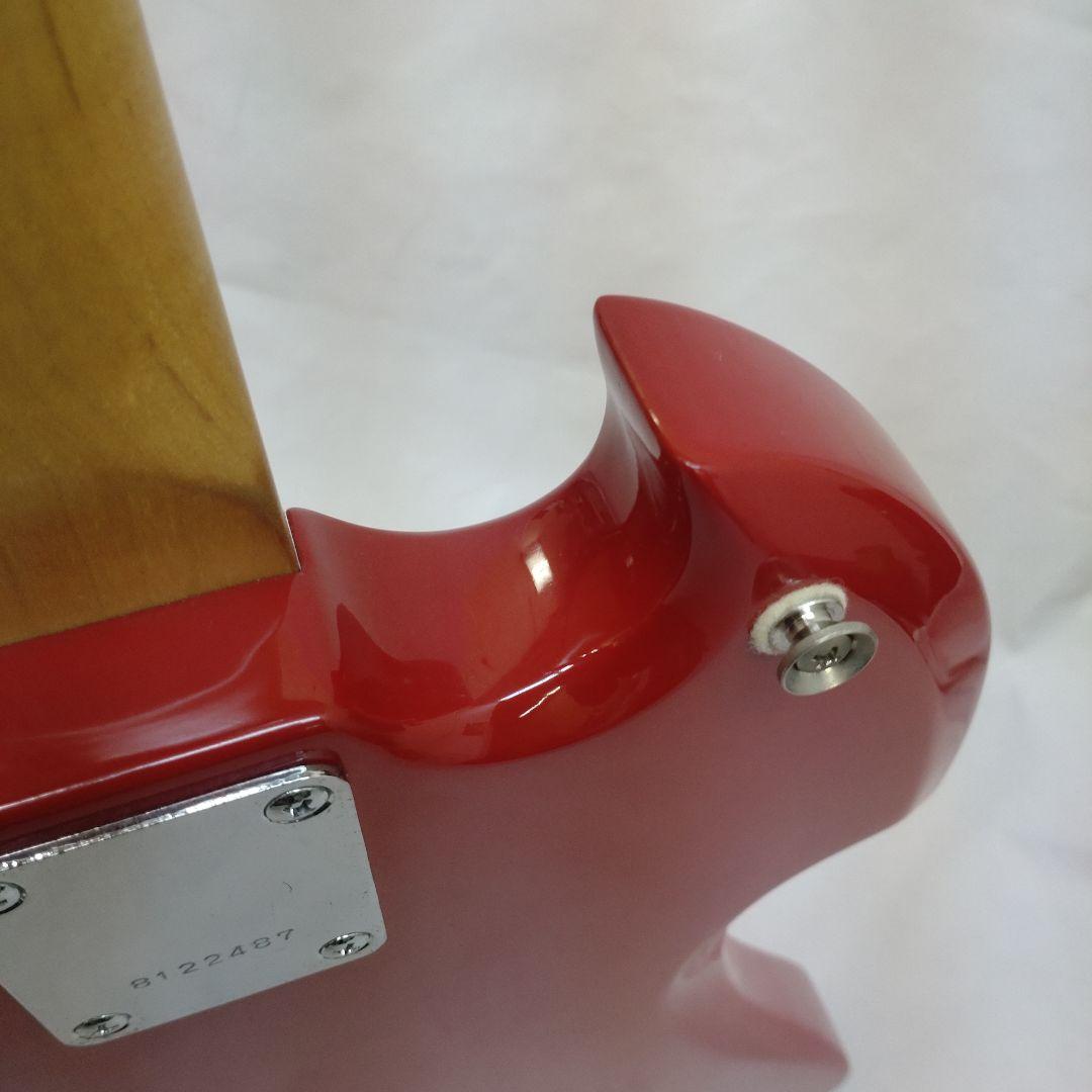 モッキンバードベース　fロゴ　レッド