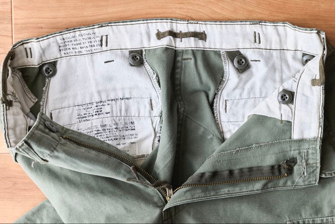ミリタリーパンツ　カーゴパンツ　M-65　M-51 6ポケ ビンテージ ARMY
