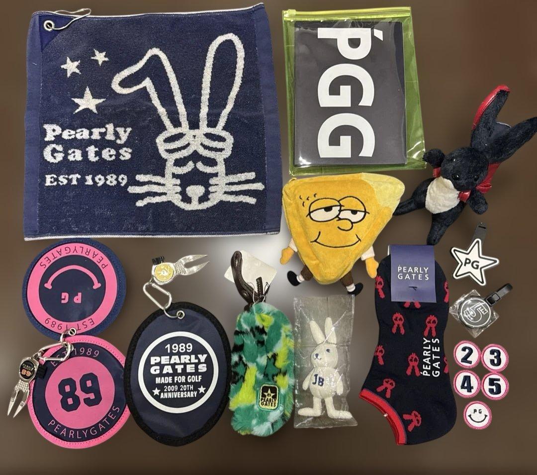 パーリーゲイツ　タオル　靴下　ナチョス　ポーチ　ボールケース　ボールクリーナー