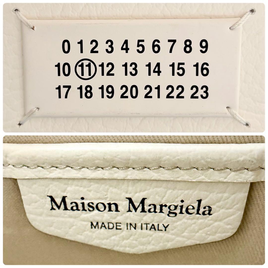 美品 メゾンマルジェラ 5AC バケット バッグ ショルダーバッグ ハンドバッグ