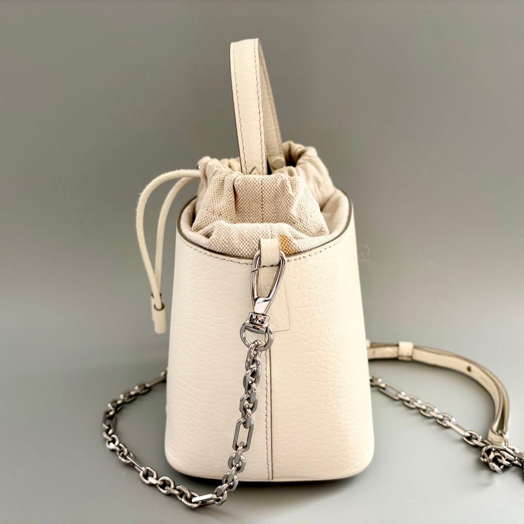 美品 メゾンマルジェラ 5AC バケット バッグ ショルダーバッグ ハンドバッグ