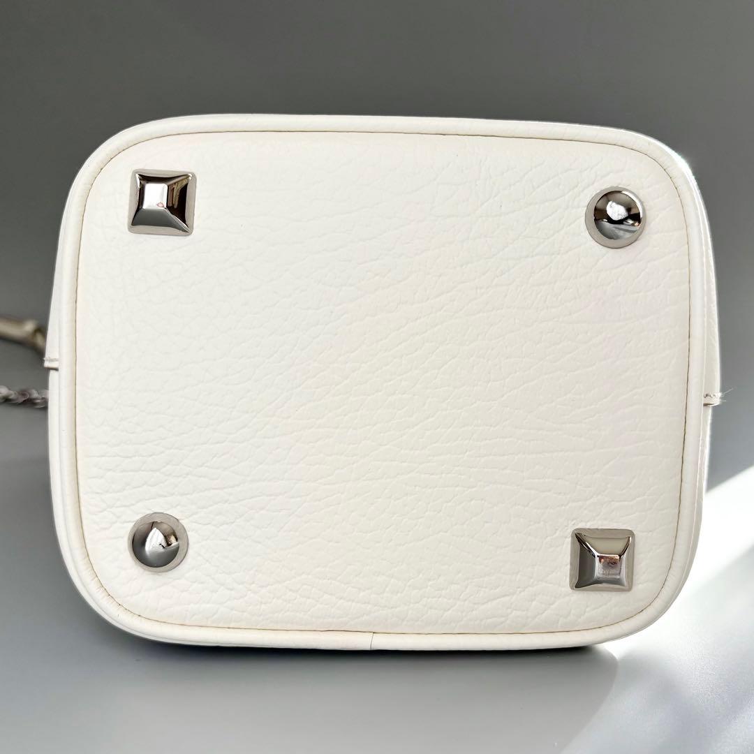 美品 メゾンマルジェラ 5AC バケット バッグ ショルダーバッグ ハンドバッグ