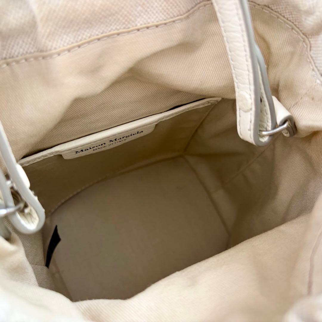 美品 メゾンマルジェラ 5AC バケット バッグ ショルダーバッグ ハンドバッグ