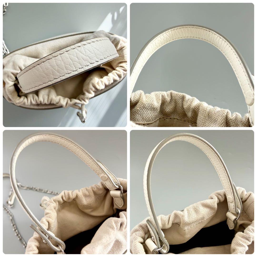 美品 メゾンマルジェラ 5AC バケット バッグ ショルダーバッグ ハンドバッグ