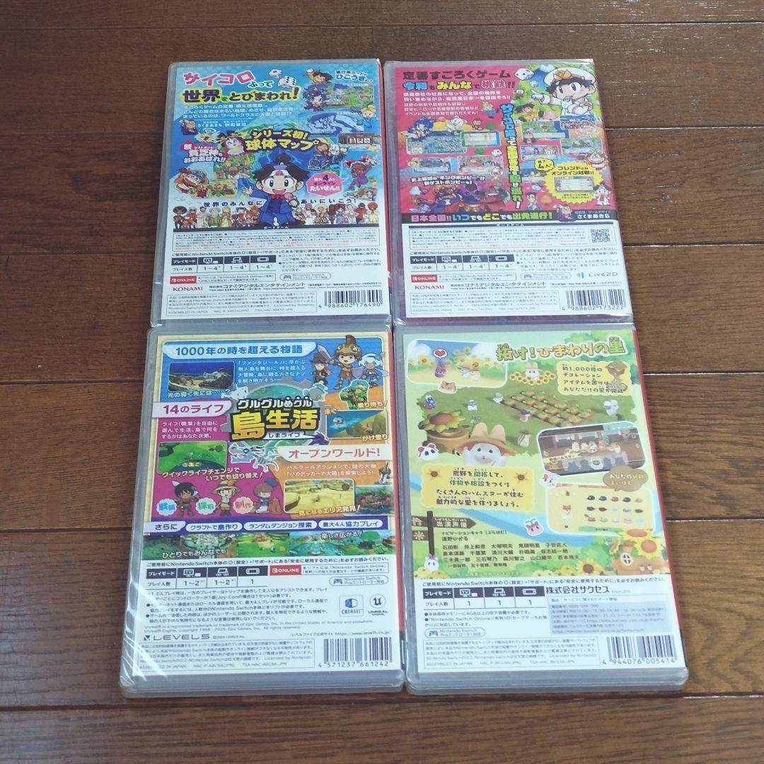 Nintendo Switch　ゲームソフト　4本セット