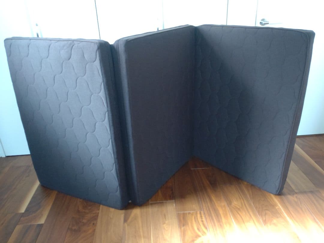 【58n】アイリスオーヤマ　エアリーマットレス　HG90-S　茶①