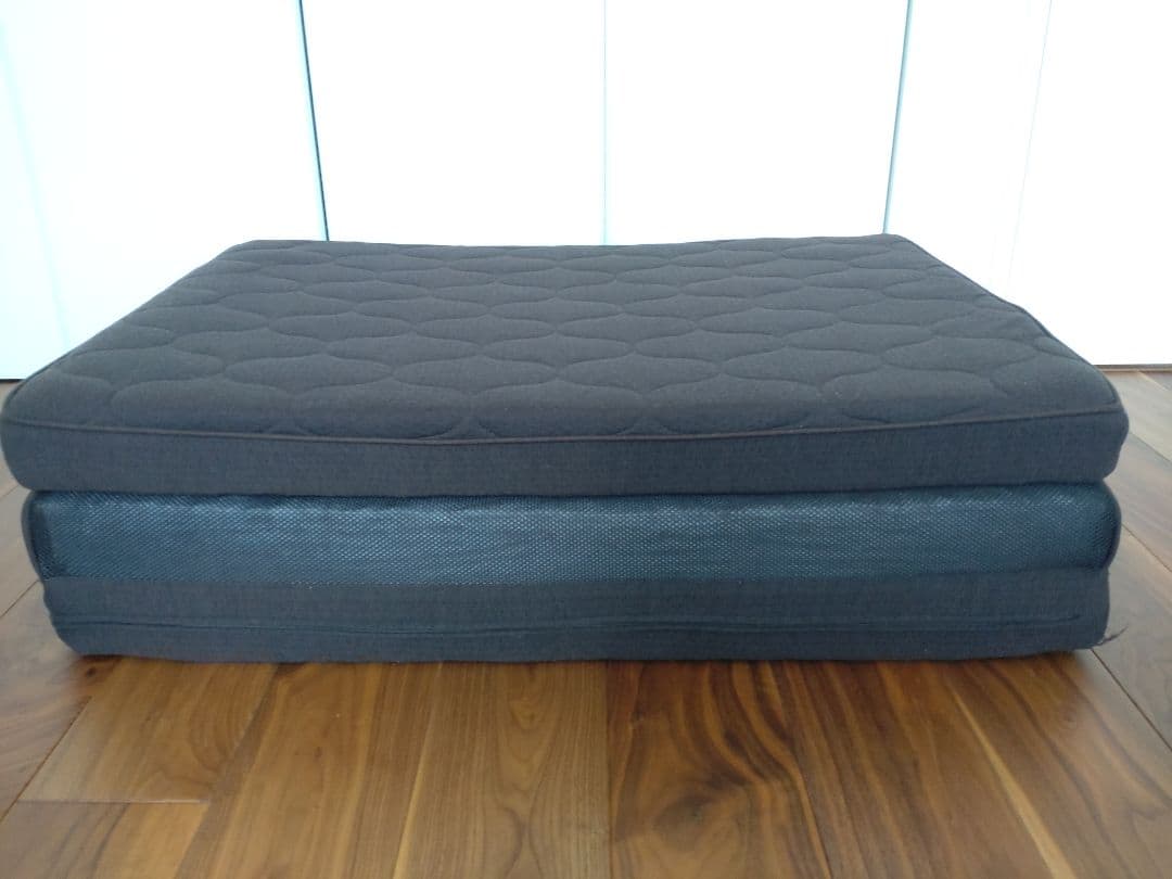 【58n】アイリスオーヤマ　エアリーマットレス　HG90-S　茶①