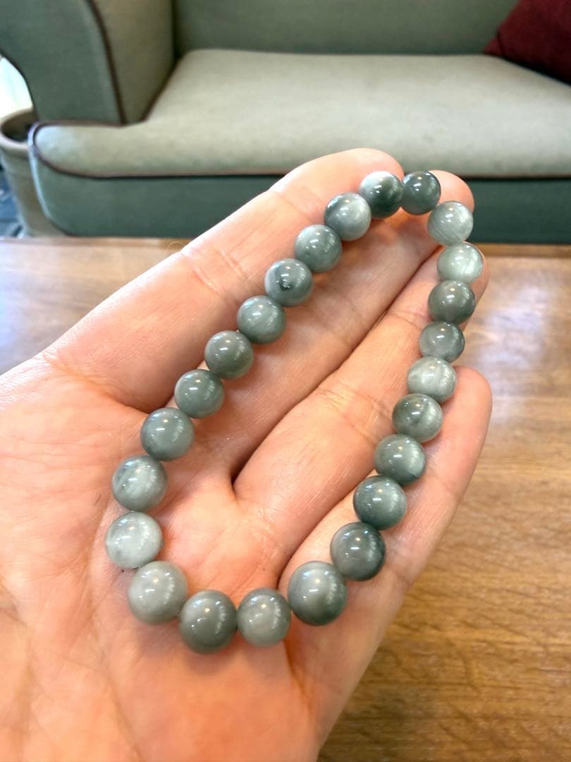 天然石✧希少アミアンサスインクルージョン￼クォーツブレスレット