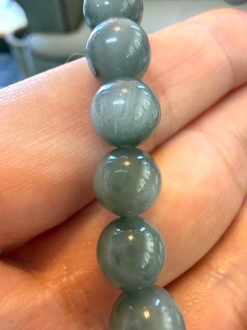 天然石✧希少アミアンサスインクルージョン￼クォーツブレスレット