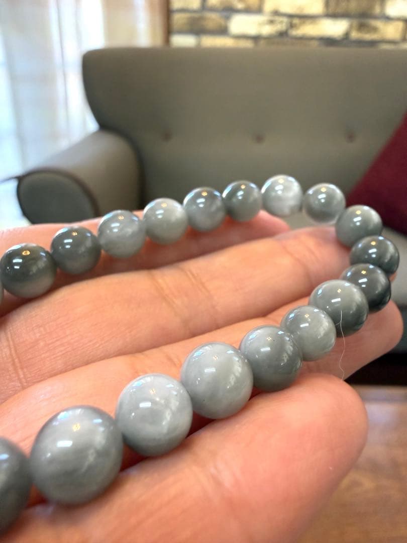 天然石✧希少アミアンサスインクルージョン￼クォーツブレスレット