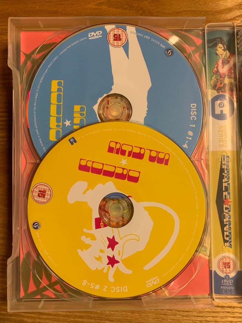 スペース☆ダンディ コンプリートBOX DVD (シーズン1&2)インポート品