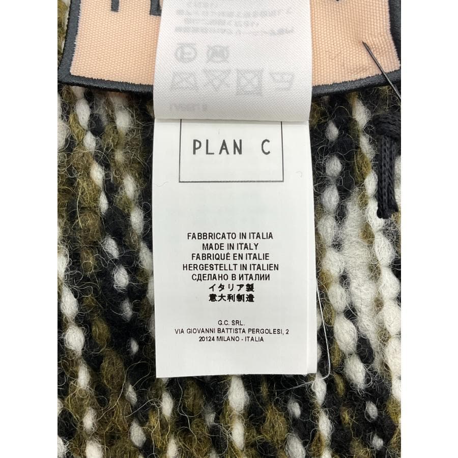 【新品】PLAN C カシミア混アルパカウールマフラー　定価53460円