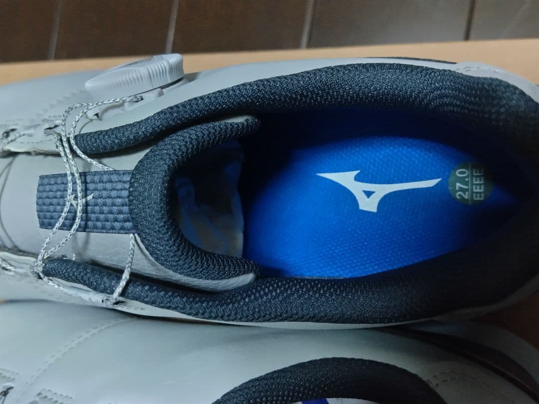 ミズノ ゴルフシューズ ネクスライト エナジー ボア 軽量 幅広27cm