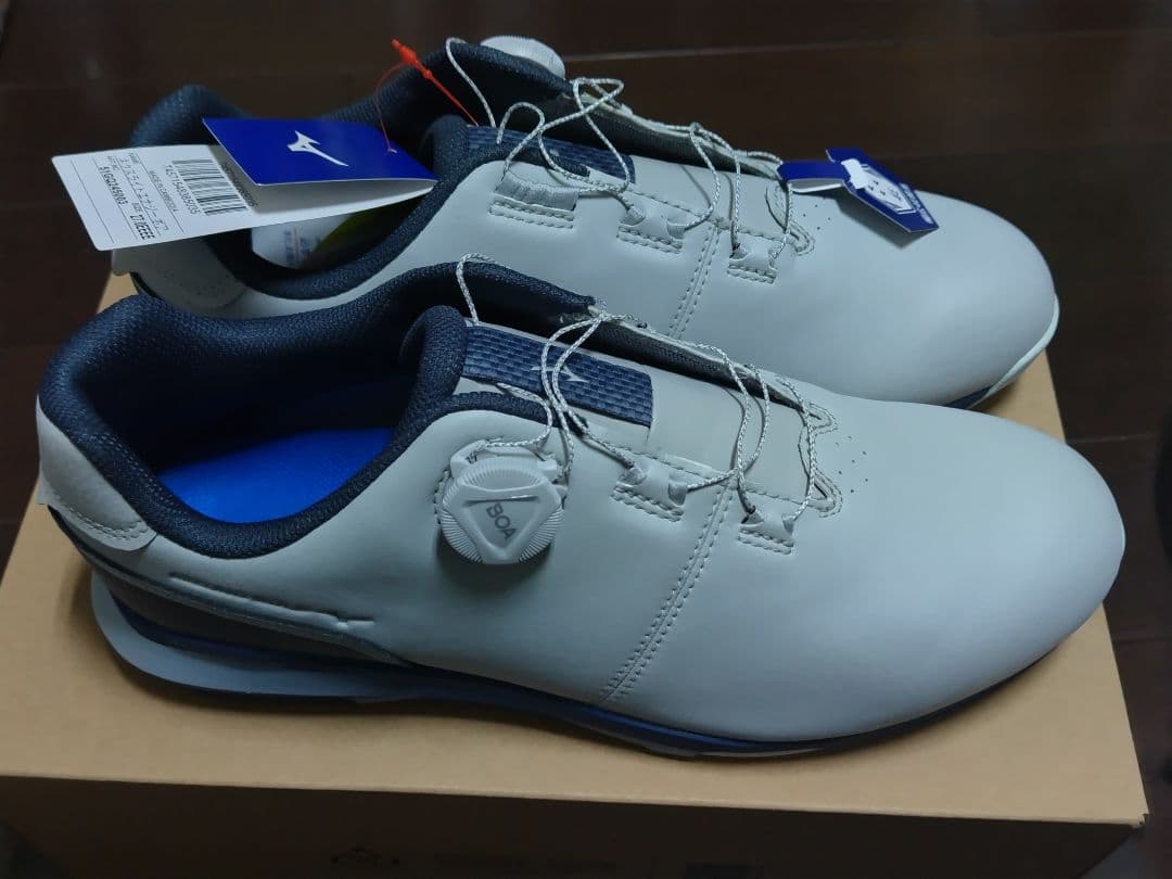 ミズノ ゴルフシューズ ネクスライト エナジー ボア 軽量 幅広27cm