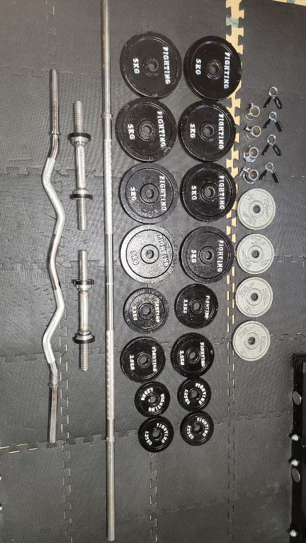 バーベル　プレートまとめ売り