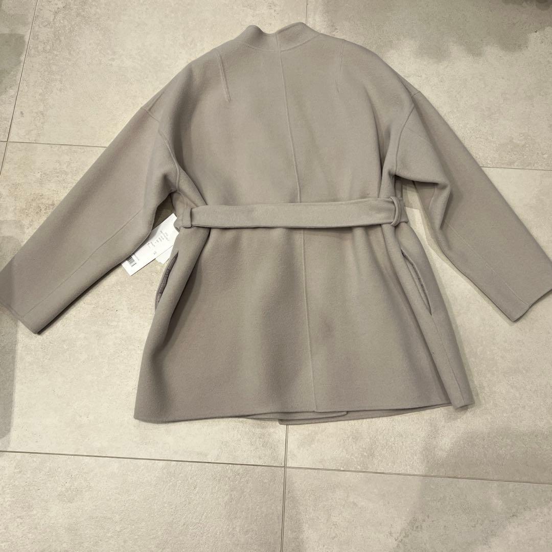 ノーカラーコート　新品タグ付き
