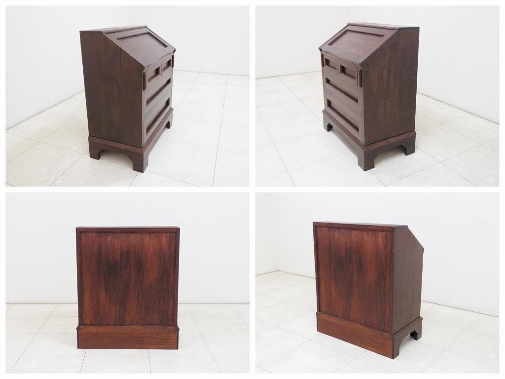 ■民芸家具■高山式 ライティングビューロー■机 チェスト■検星野民芸松本北海道