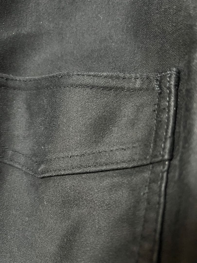 ル・トラヴァイユール・ガリス フレンチモールスキンジャケット ブラック 2