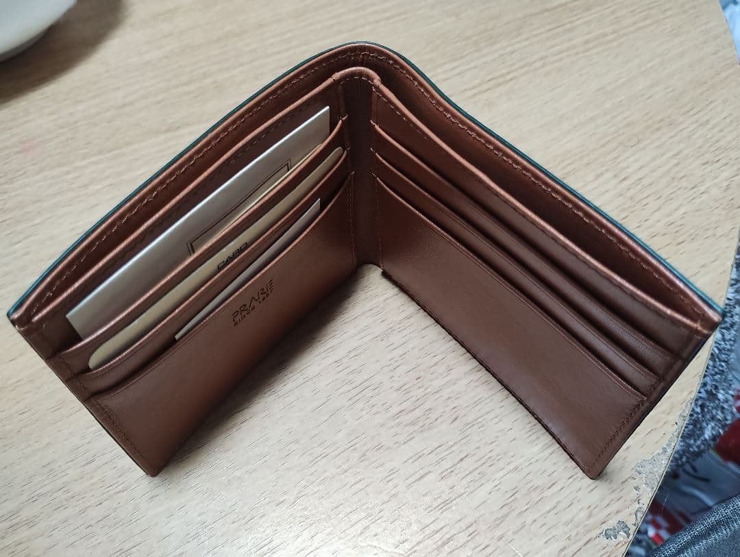 49%オフ　プレリーギンザコードバン1957 2つ折り財布