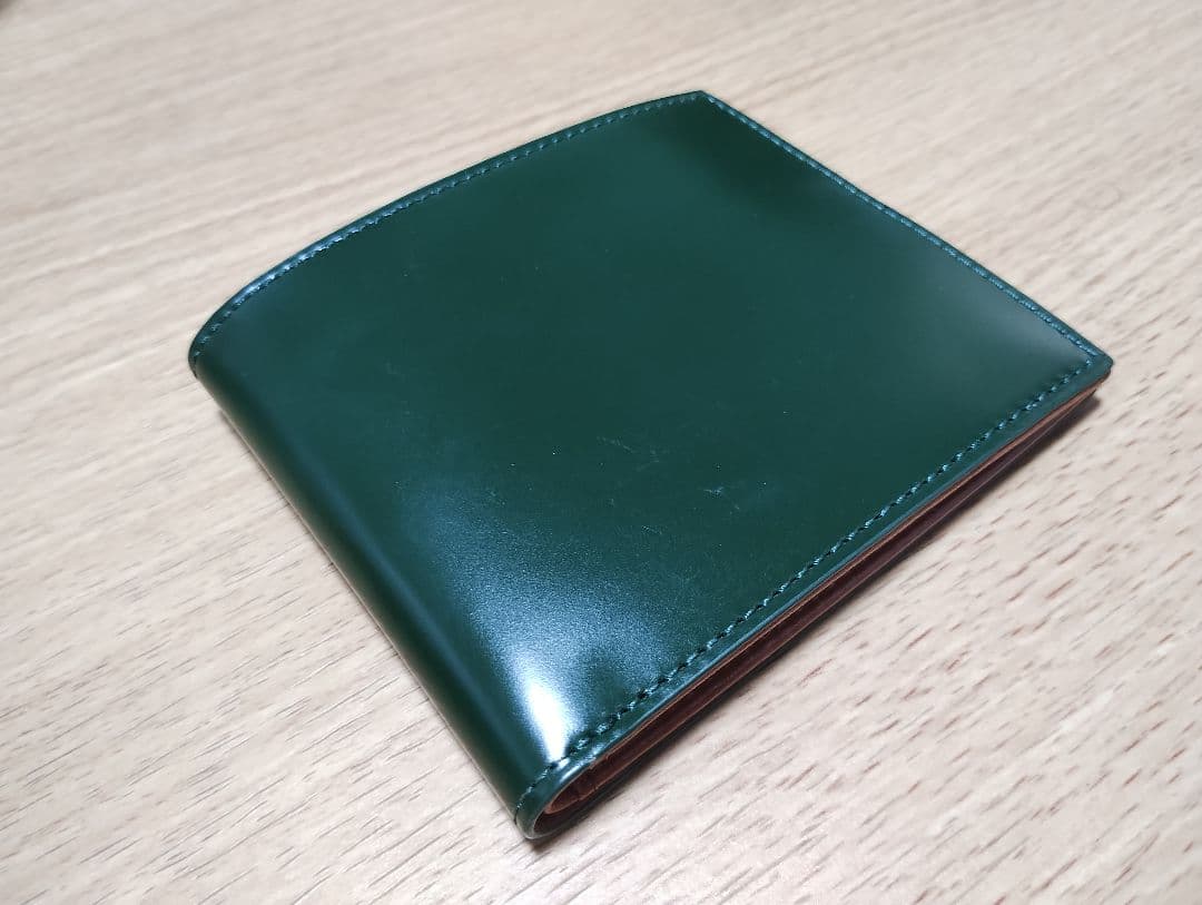 49%オフ　プレリーギンザコードバン1957 2つ折り財布