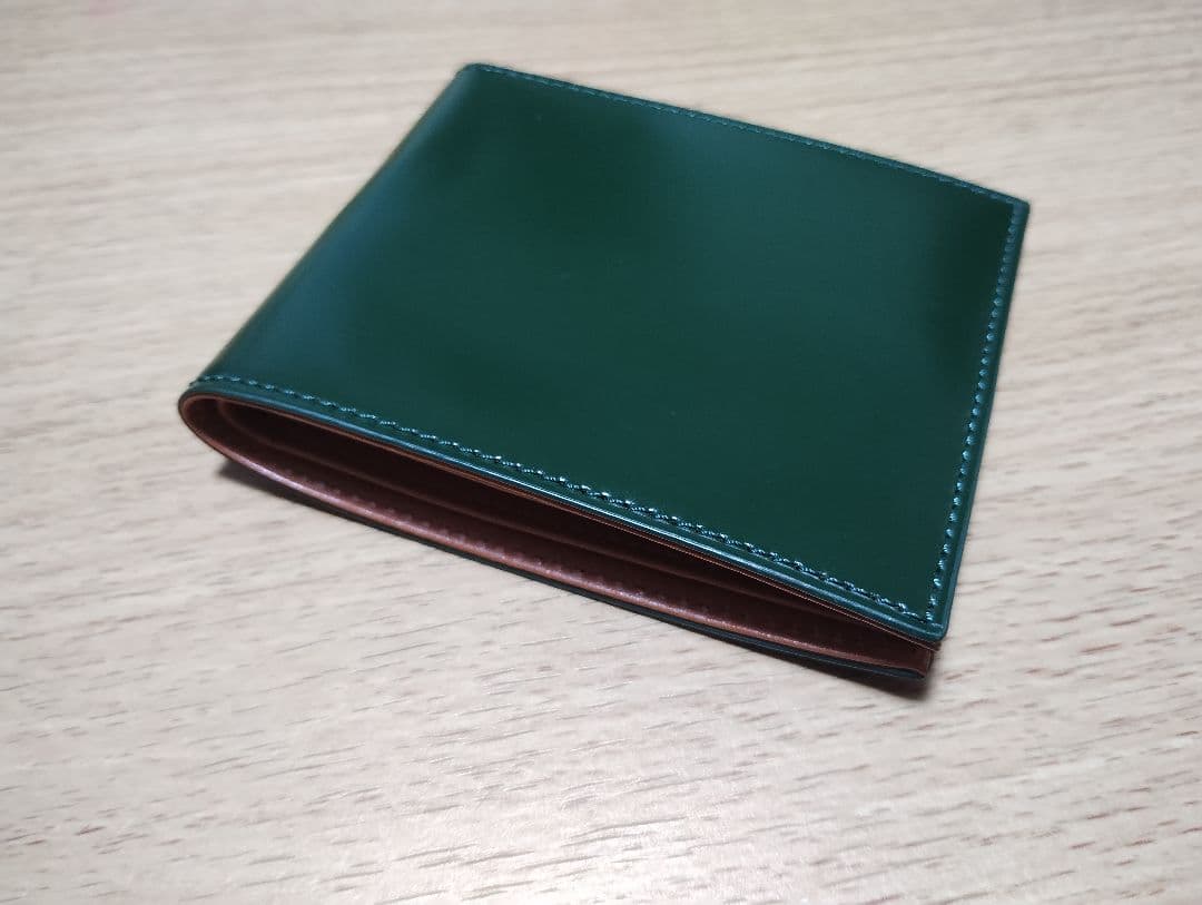 49%オフ　プレリーギンザコードバン1957 2つ折り財布