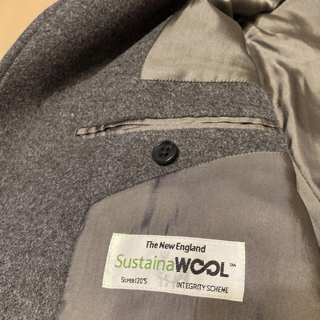 【値下げしました】【美品】ユニバーサルランゲージ ウールチェスターコート