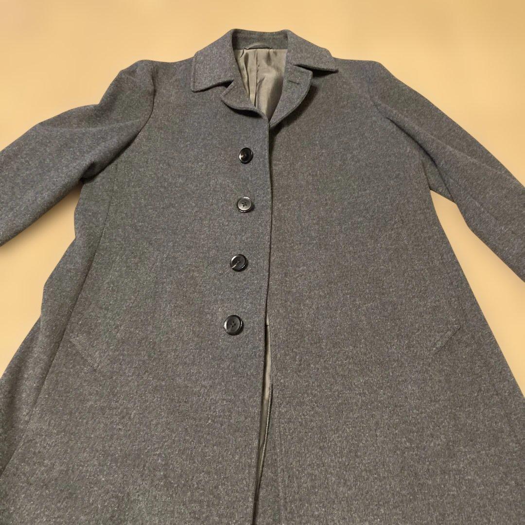 【値下げしました】【美品】ユニバーサルランゲージ ウールチェスターコート